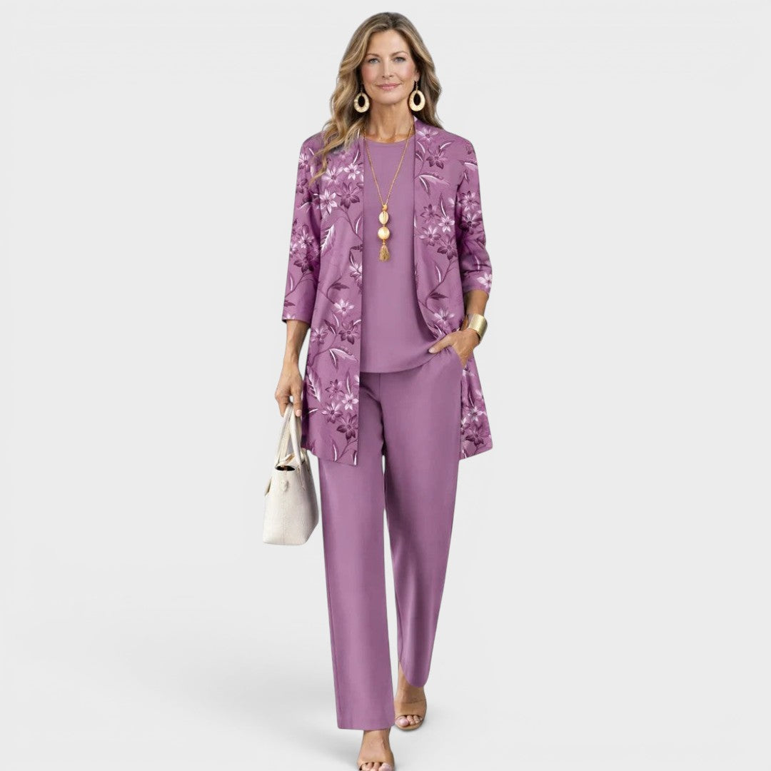 Zoé™ | Conjunto elegante de tres piezas