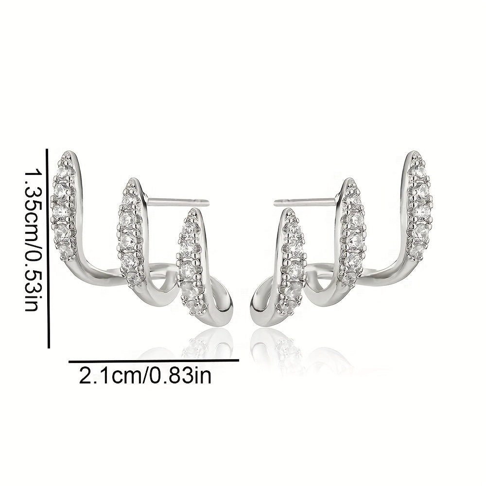 Flora™ | Pendiente Triple Elegante
