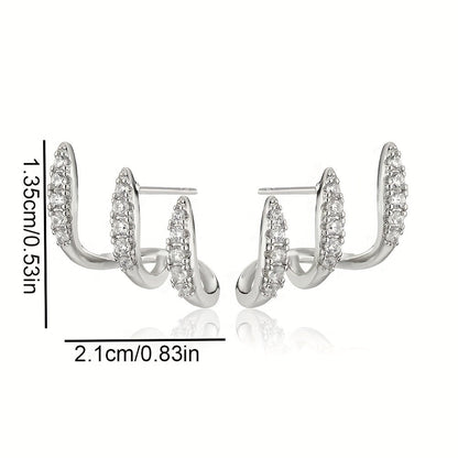 Flora™ | Pendiente Triple Elegante