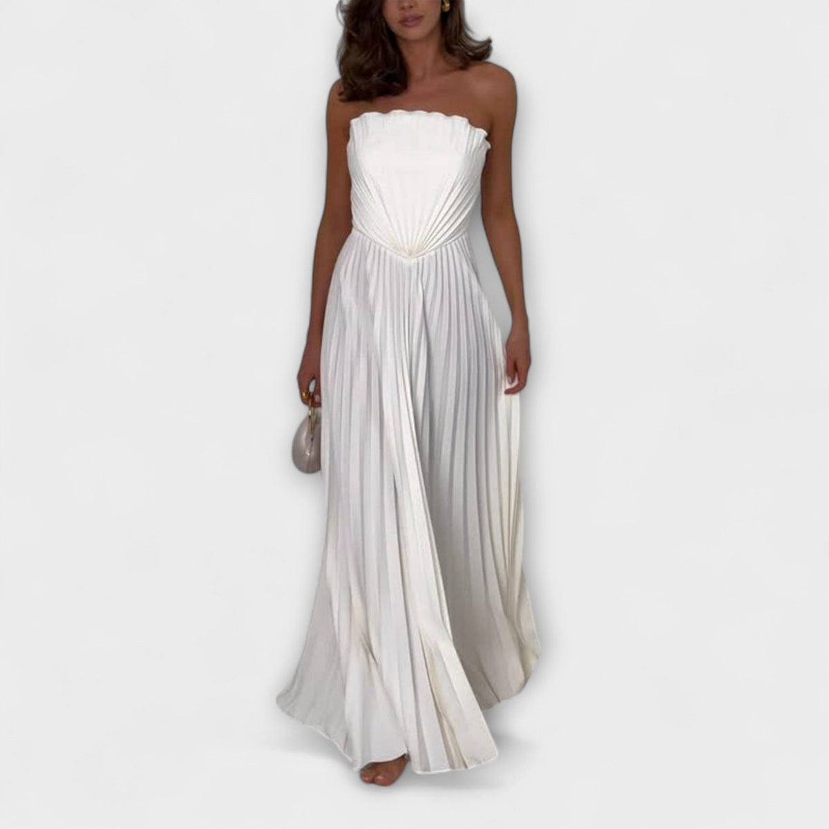 Athena - Vestidos plisados elegantes