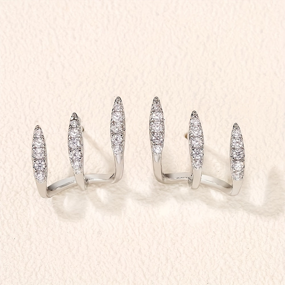 Flora™ | Pendiente Triple Elegante