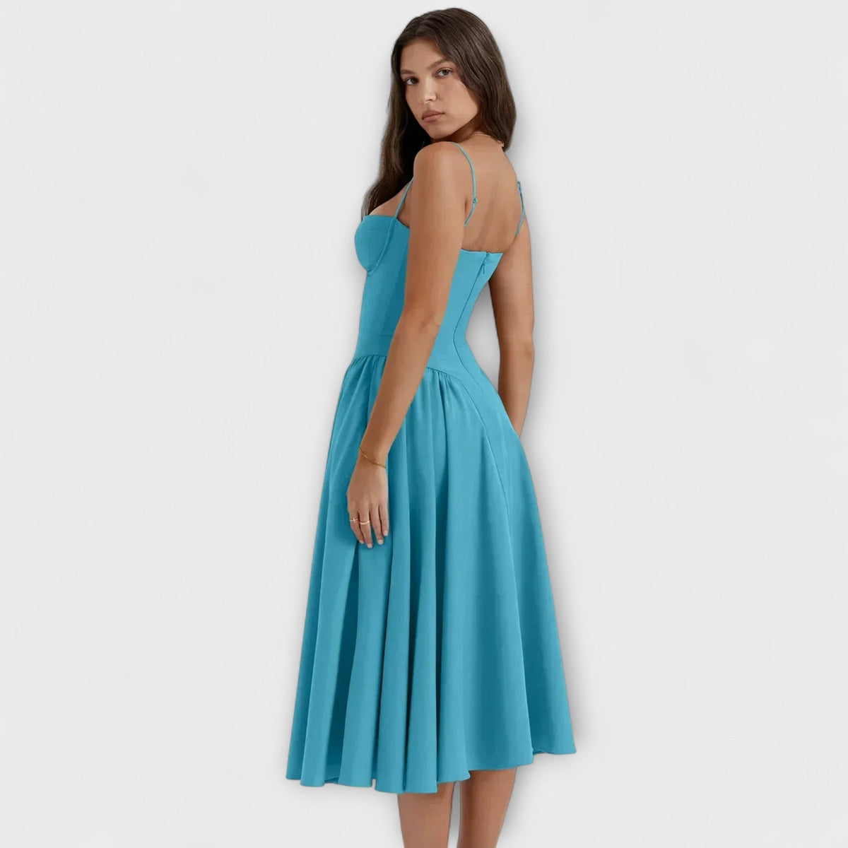Rosalie - Vestido corsé elegante sin mangas