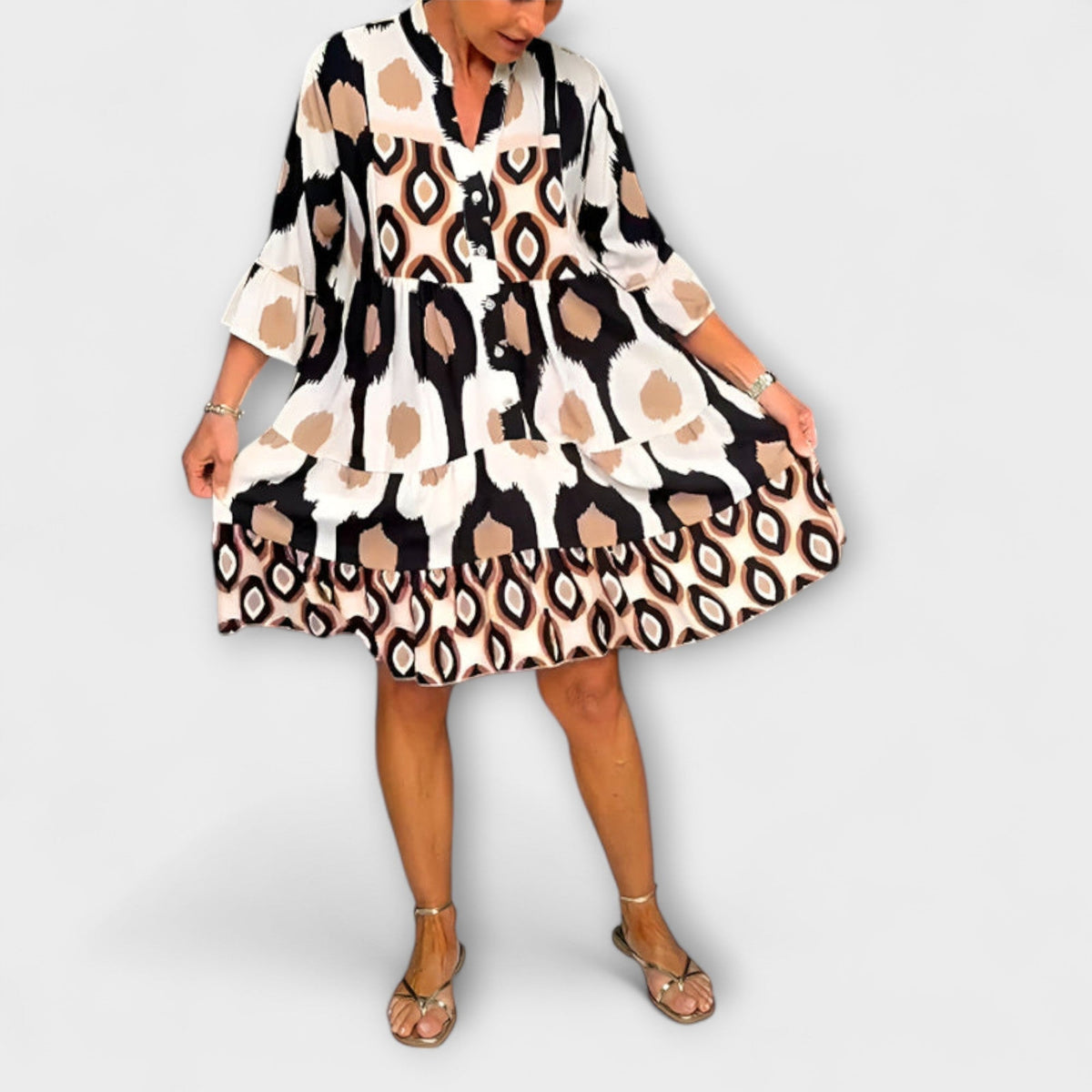 Lavira - Vestido Midi Chic