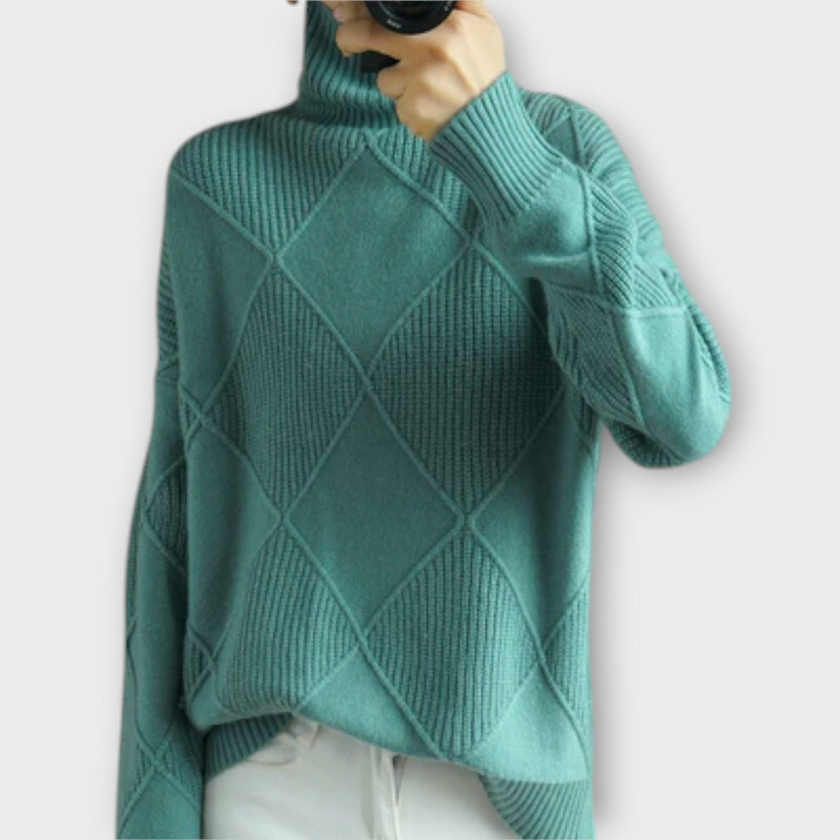 Gloria™ | Suéter de Cuello Alto