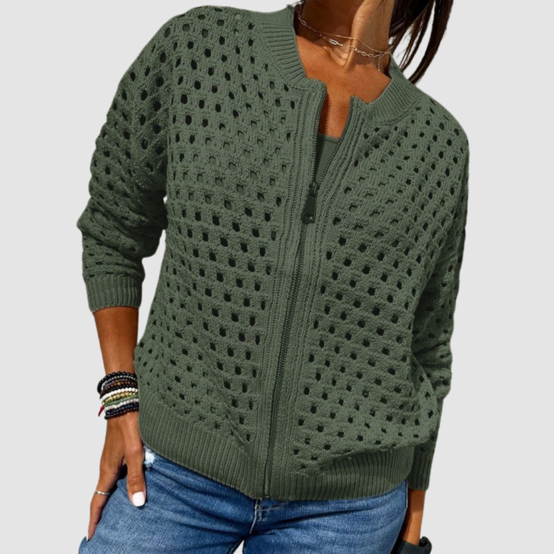 Patricia™ | Chaqueta con Cremallera