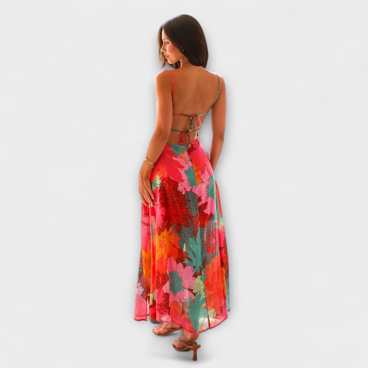 Audrey - Vestido de estampado floral para mujeres - Elegante y atractivo