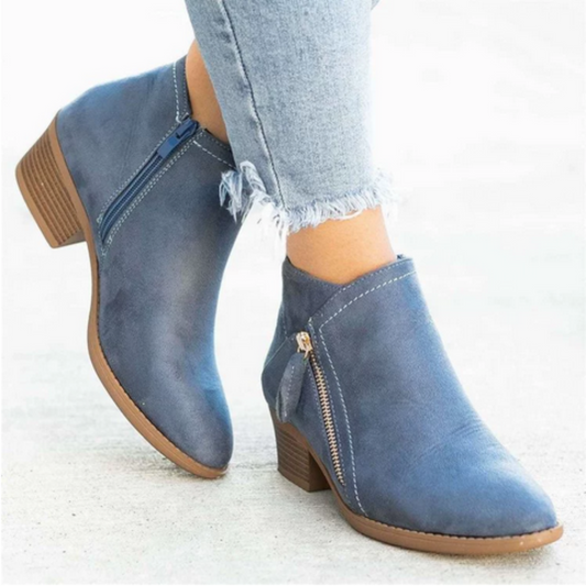 Alina – Botas femeninas con cremallera