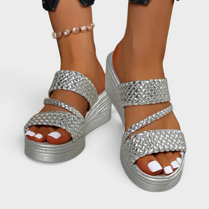 Simone | Sandalias con plataforma cómodas