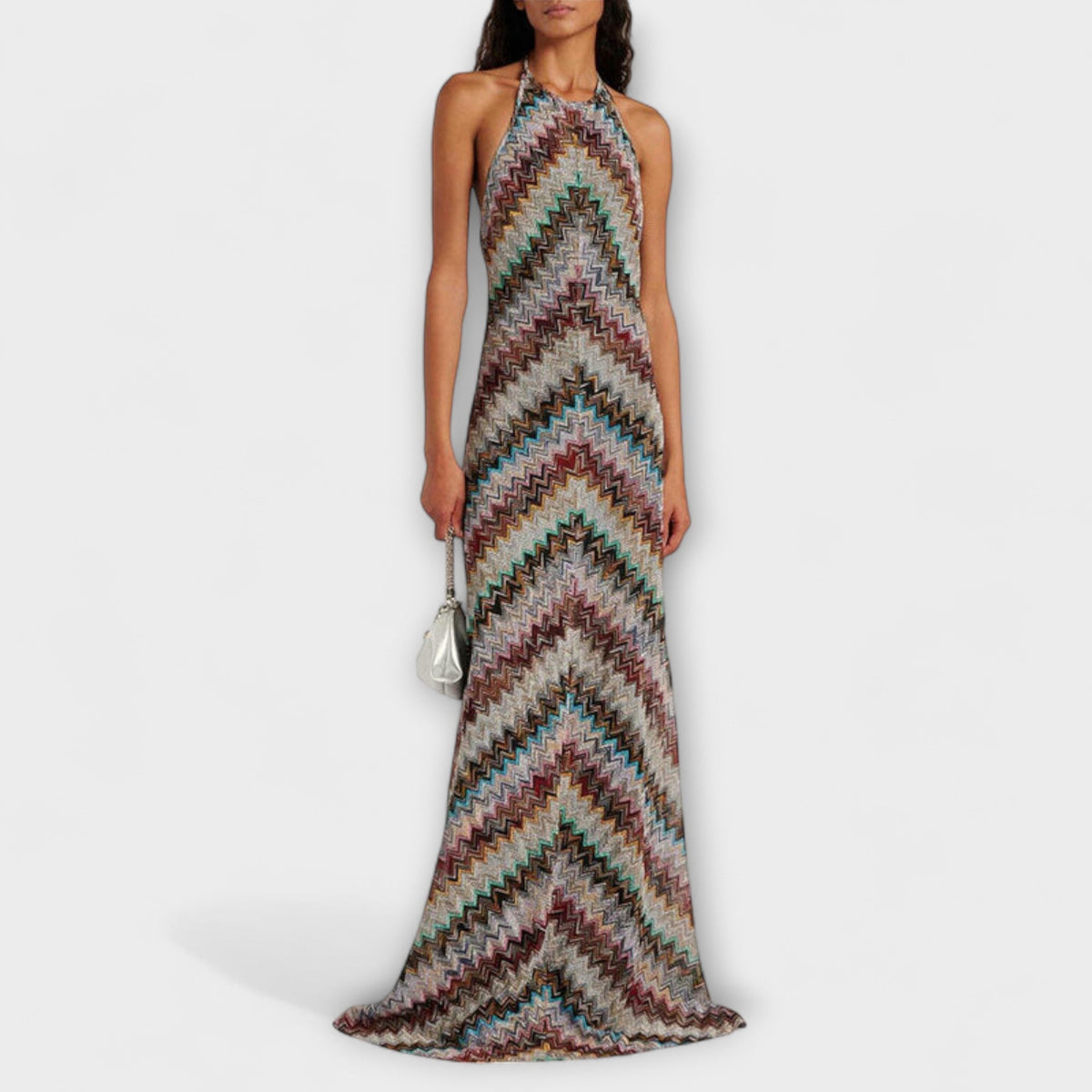 Reese - Vestidos de punto Jodie con motivo a zigzag