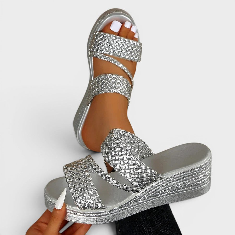 Simone | Sandalias con plataforma cómodas