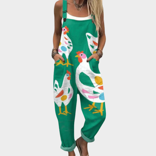 Eugenia™ | Mono Estampado Cómodo
