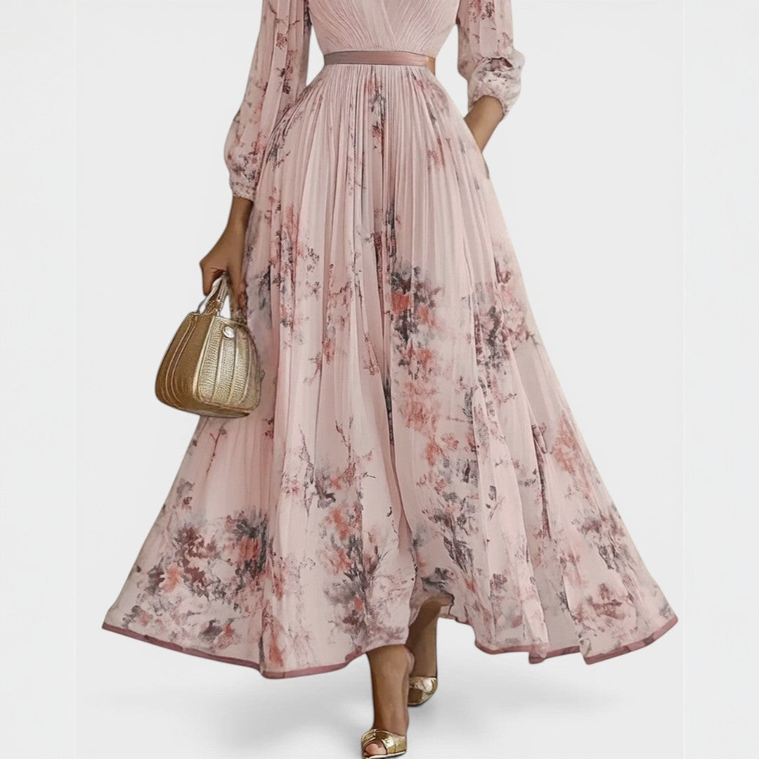 Franka | Vestido plisado elegante