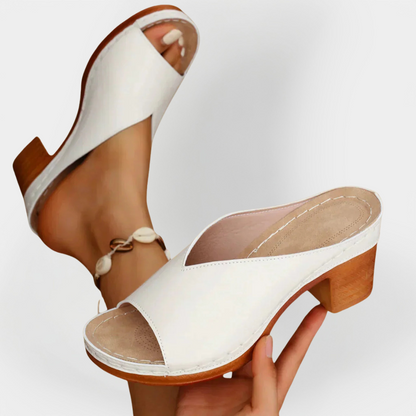 Sandalias Ortopédicas con Tacón Alto