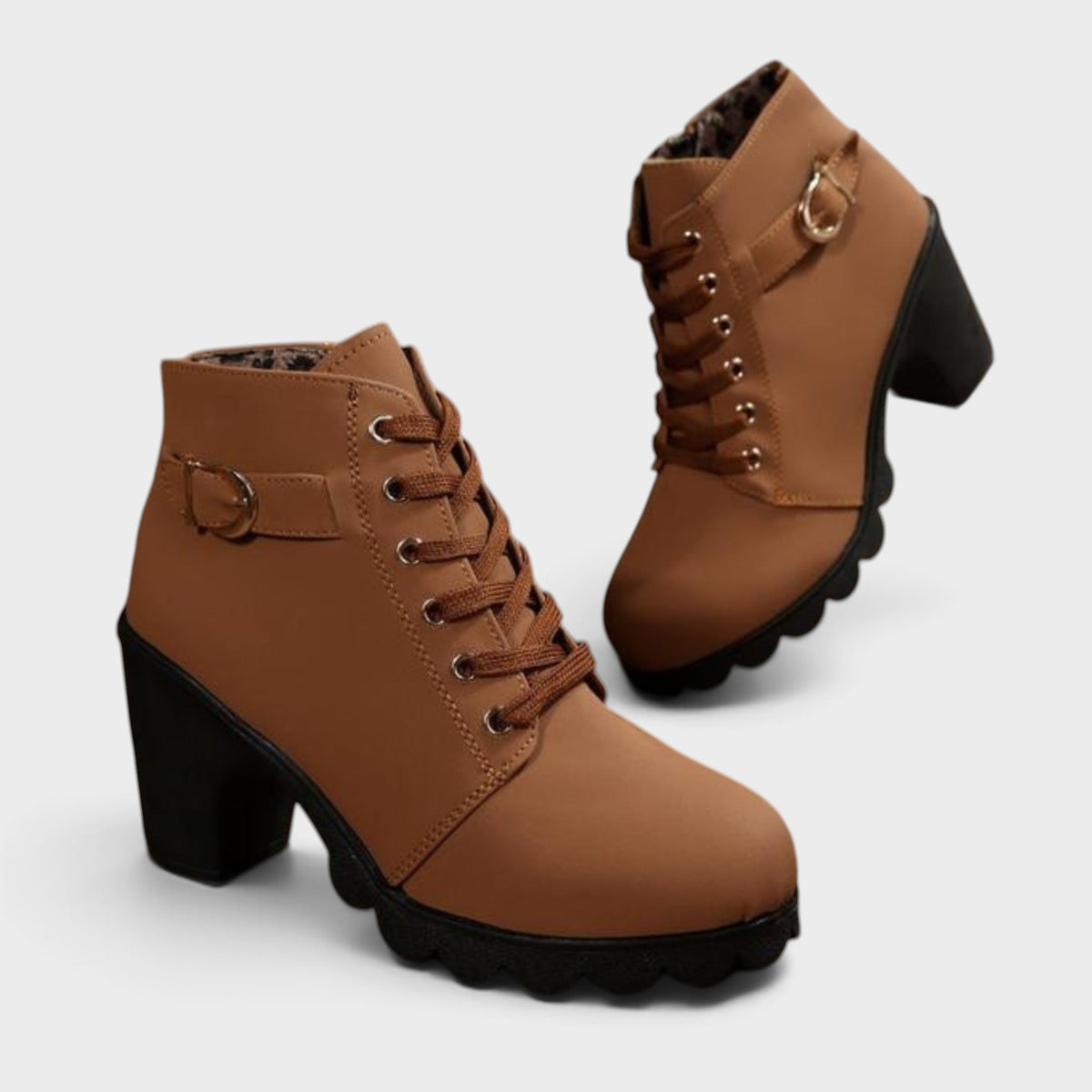 Anselma™ | Botas Cortas Chic con Hebilla