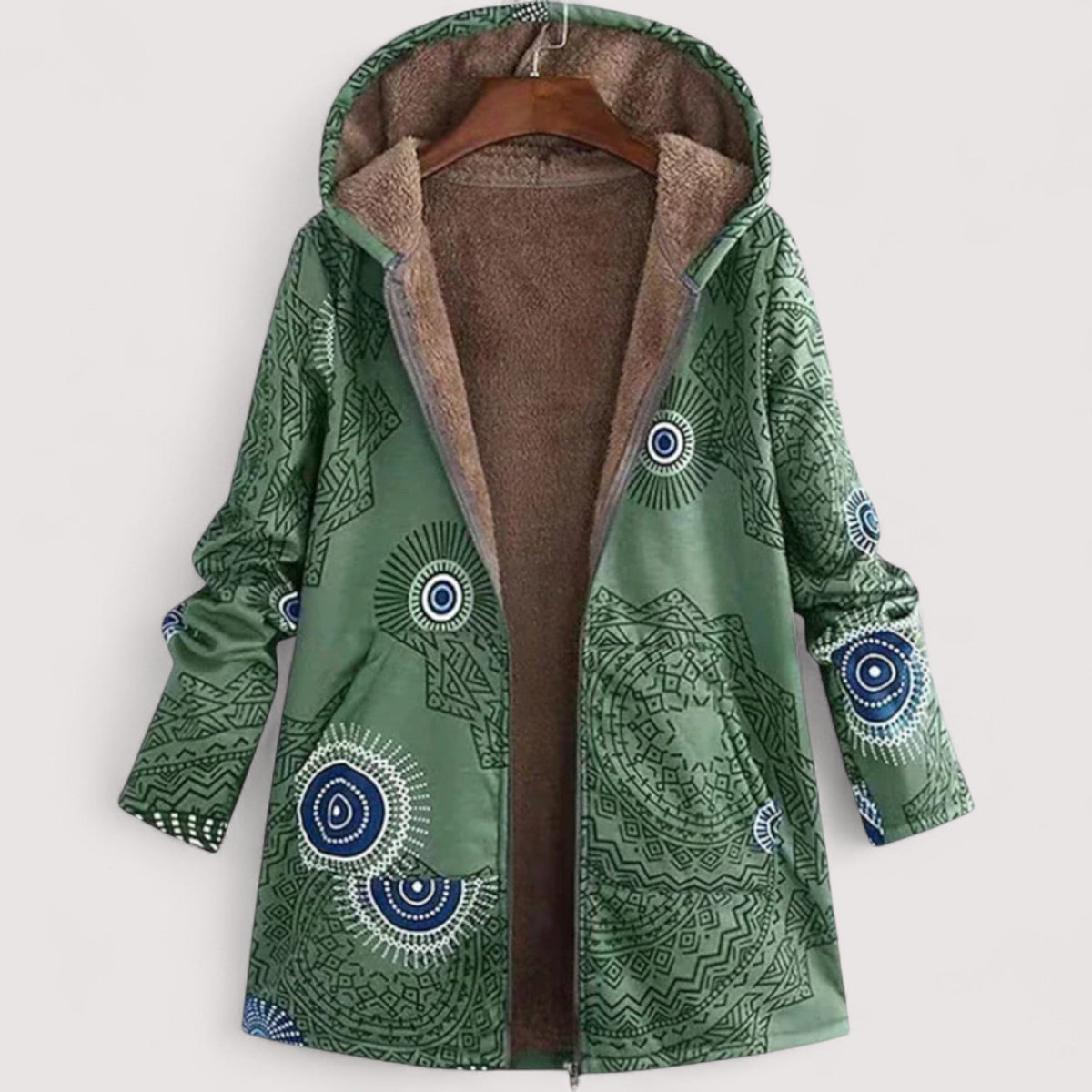 Kristina™ | Chaqueta cálida y suave con capucha