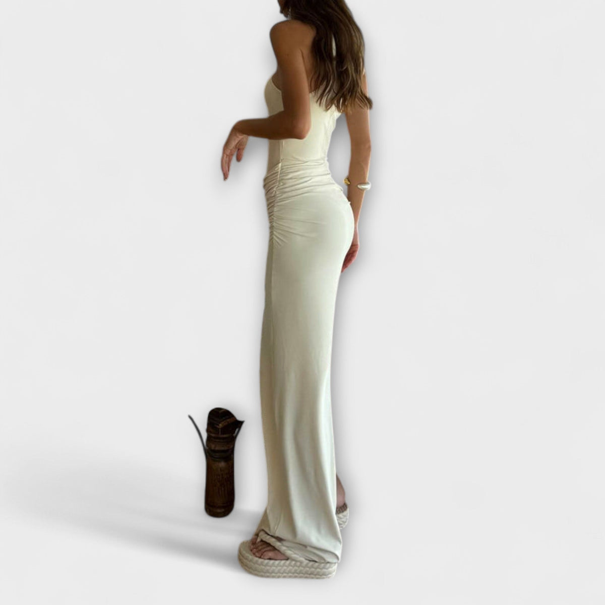 Minna - Vestidos sin mangas con escote