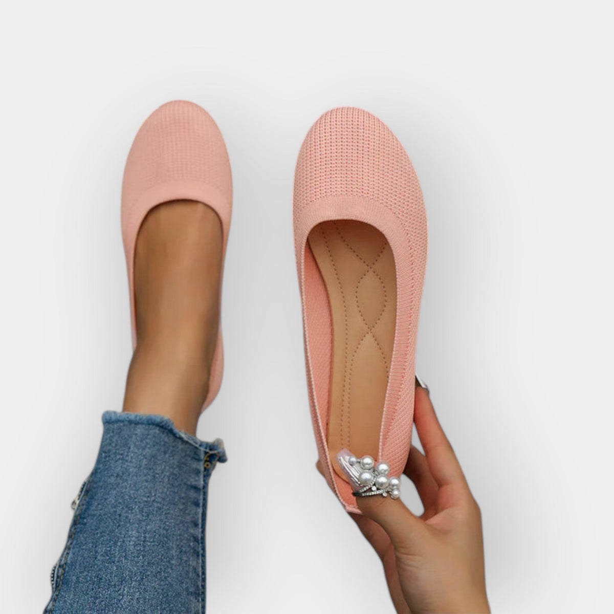 Sandalias simples de estilo elegante