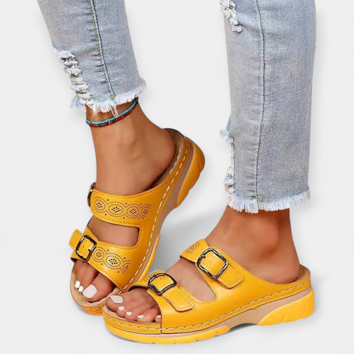 Sandalias Confortables con Soporte para un Movimiento Sin Dolor