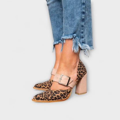 Sandalias Elegantes Kristýna con Tacón