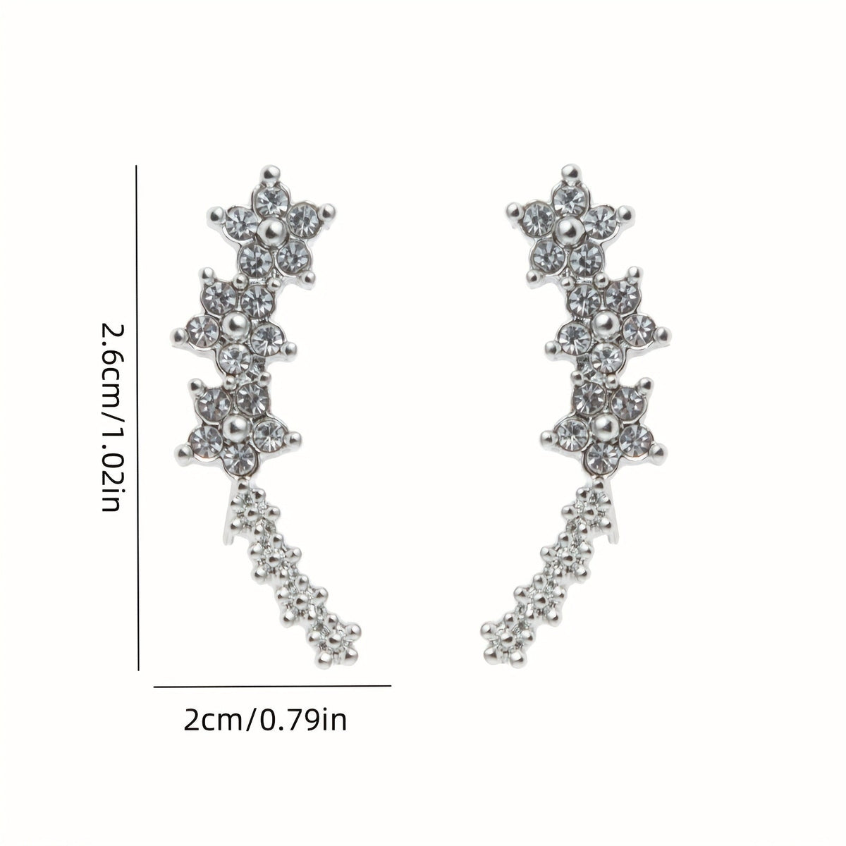 Gloria™ | Pendientes Florales Atemporales