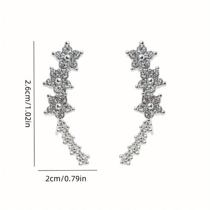 Gloria™ | Pendientes Florales Atemporales