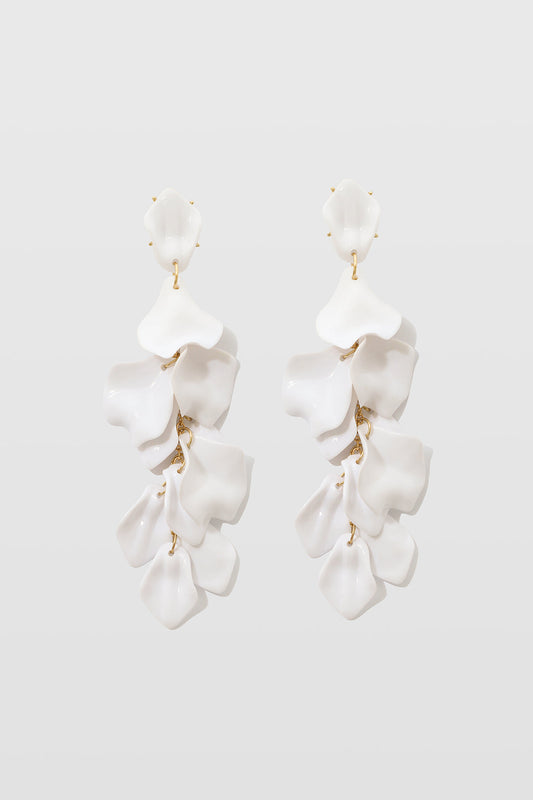 Pendientes en Pétalos de Orquídea