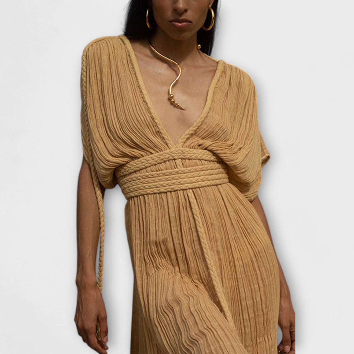 Robe Maxi Kimono en Estilo Griego
