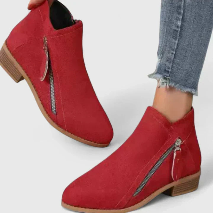 Alina – Botas femeninas con cremallera
