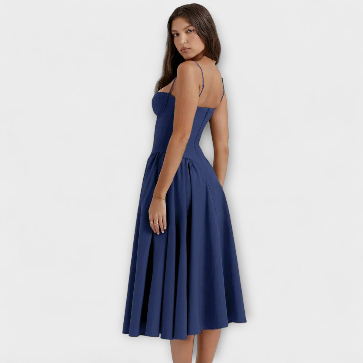 Rosalie - Vestido corsé elegante sin mangas