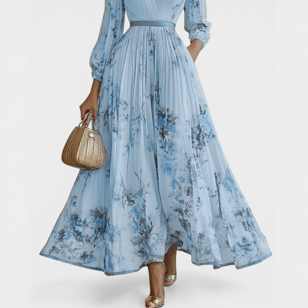 Franka | Vestido plisado elegante