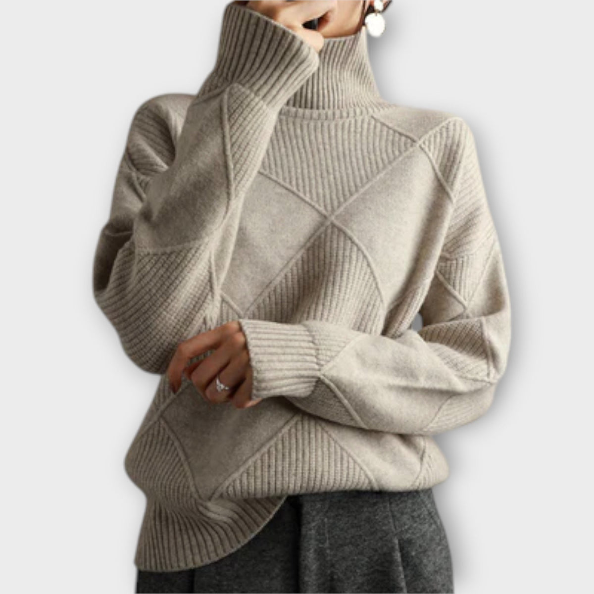 Gloria™ | Suéter de Cuello Alto