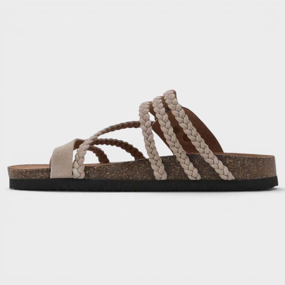 Ophélie | Sandalias de corcho cómodas