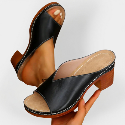 Sandalias Ortopédicas con Tacón Alto