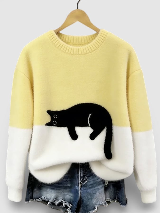 Verónica™ | Sudadera con Gráfico de Gato