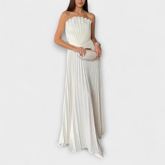 Athena - Vestidos plisados elegantes