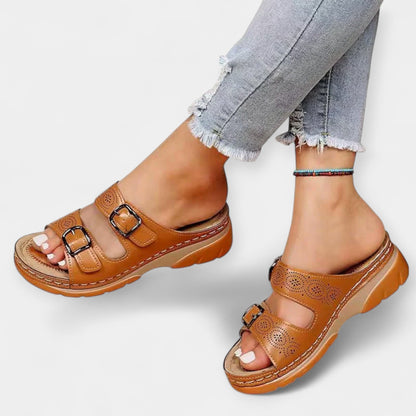 Sandalias Confortables con Soporte para un Movimiento Sin Dolor