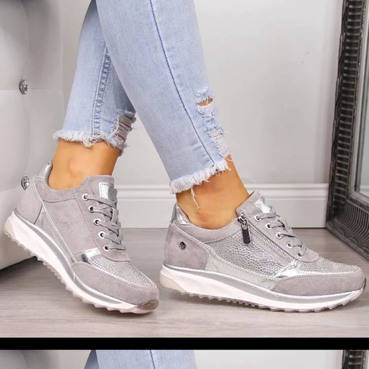 Zapatillas Deportivas Ortopédicas Clásicas Confortables con Suela Suave