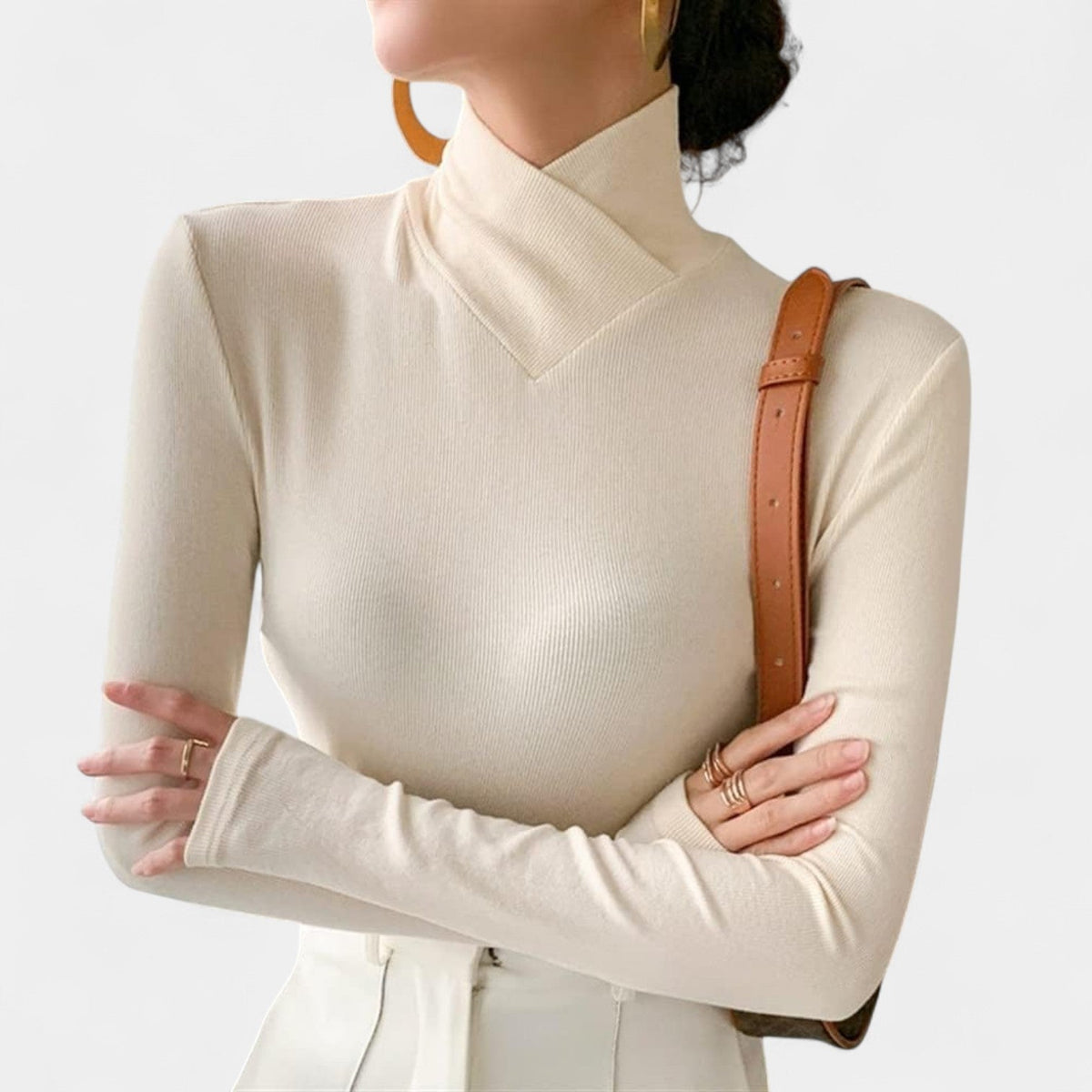 Veronika – Suéter elegante de corte ajustado