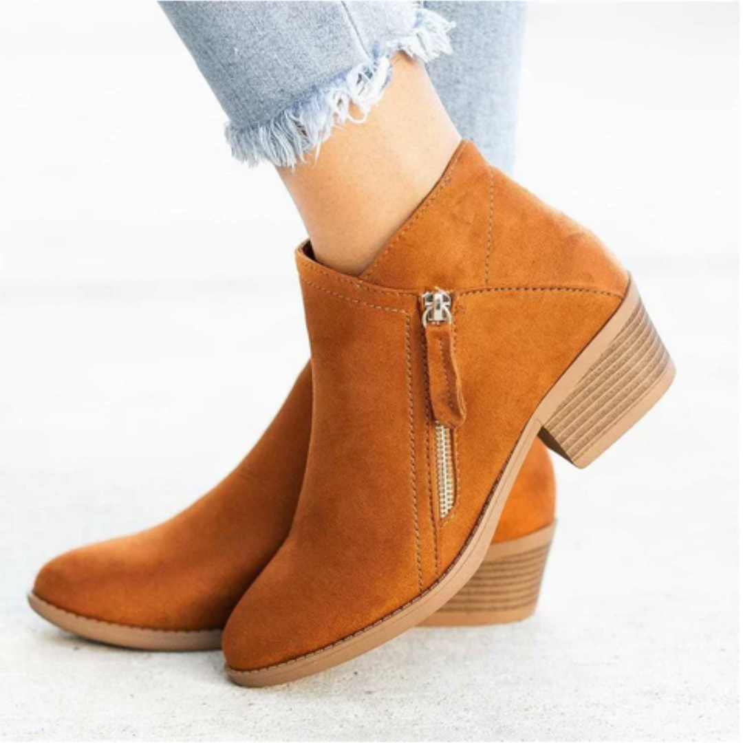 Alina – Botas femeninas con cremallera