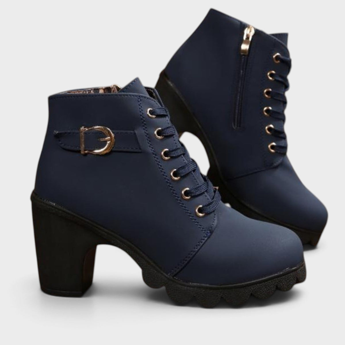 Anselma™ | Botas Cortas Chic con Hebilla
