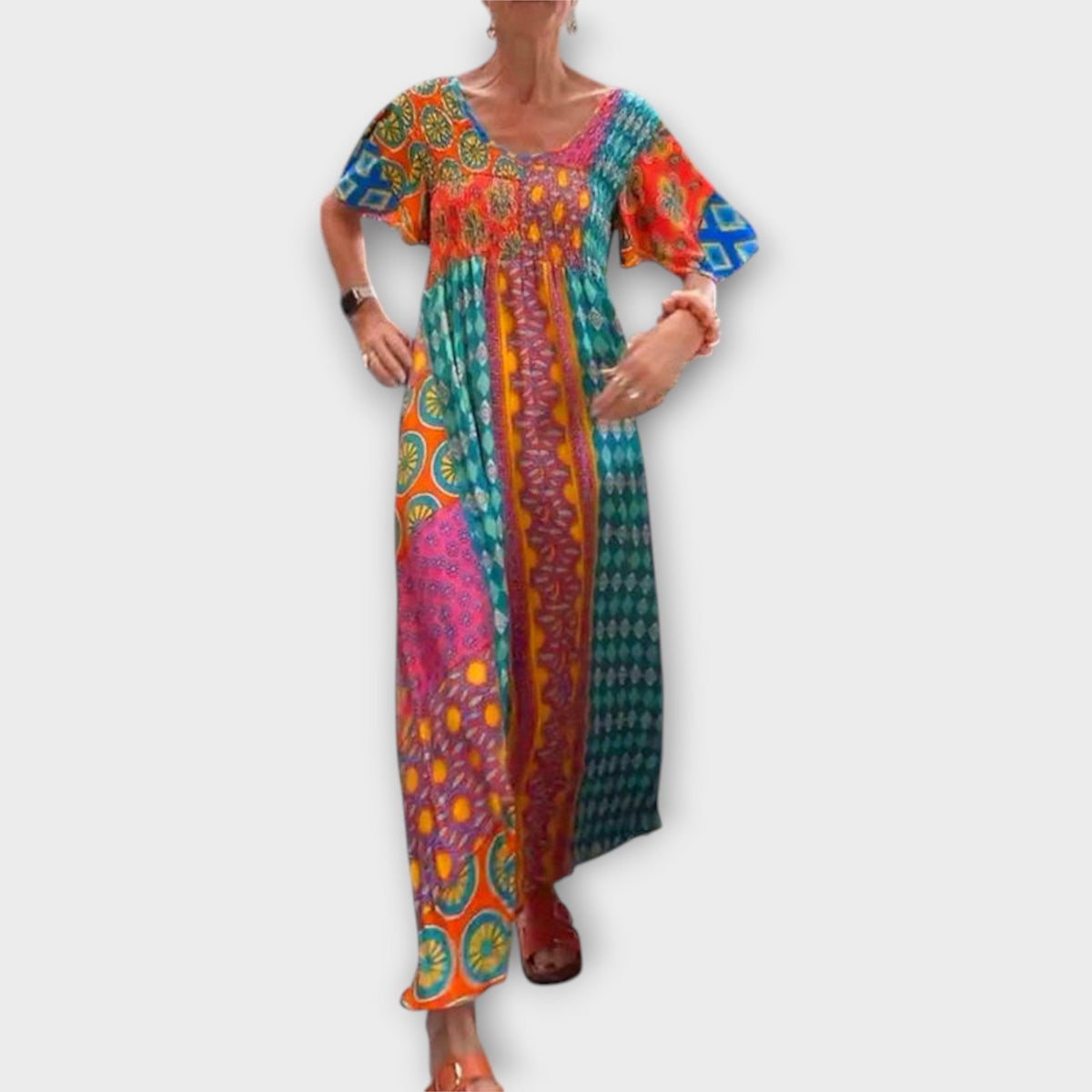 Melania - Vestidos Boho Vibrantes