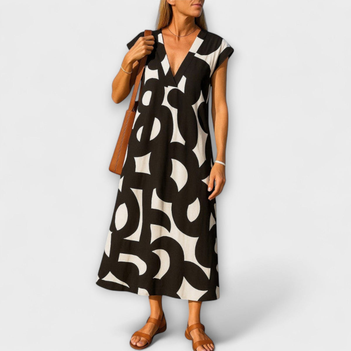 Linae – Vestido Lagana con escote en V