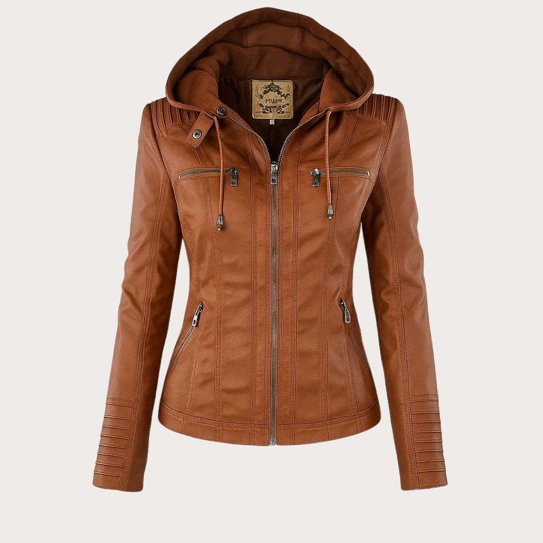 Laurina™ | Chaqueta de piel robusta y elegante
