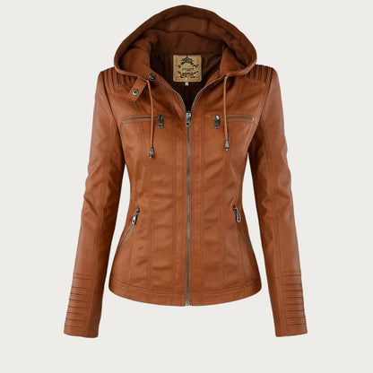 Laurina™ | Chaqueta de piel robusta y elegante