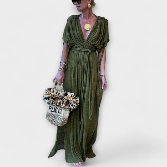 Robe Maxi Kimono en Estilo Griego