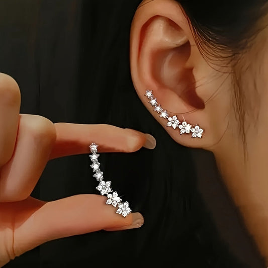 Gloria™ | Pendientes Florales Atemporales