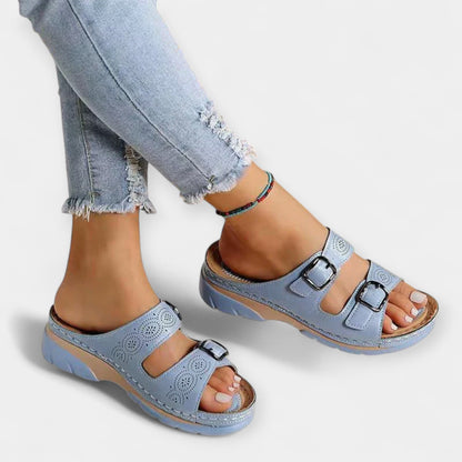 Sandalias Confortables con Soporte para un Movimiento Sin Dolor