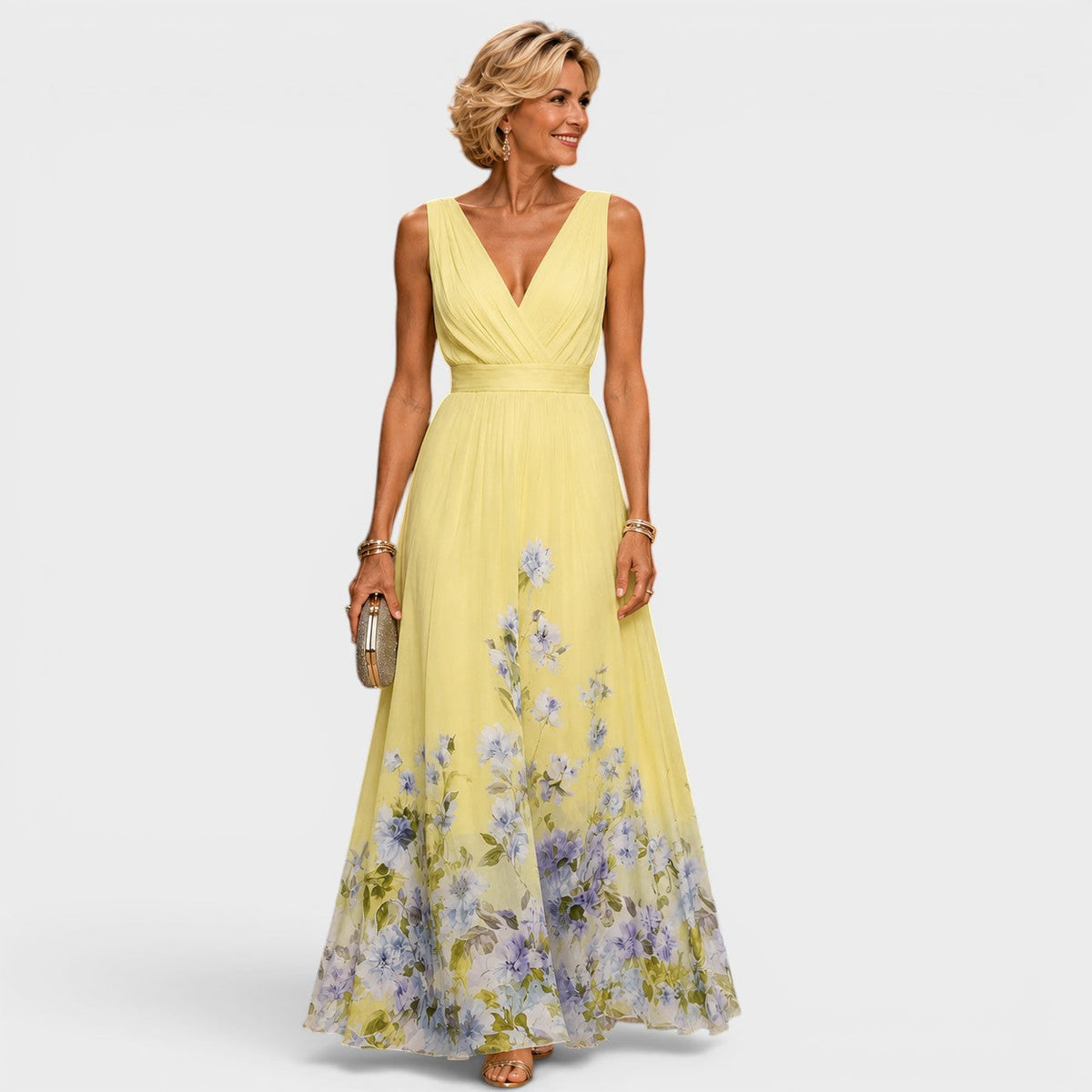 Josiane | Vestido largo elegante