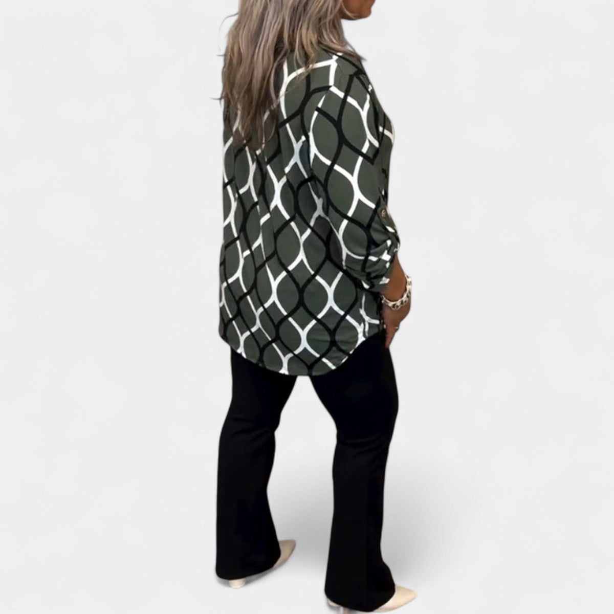 Petra – Blusa con motivo gráfico