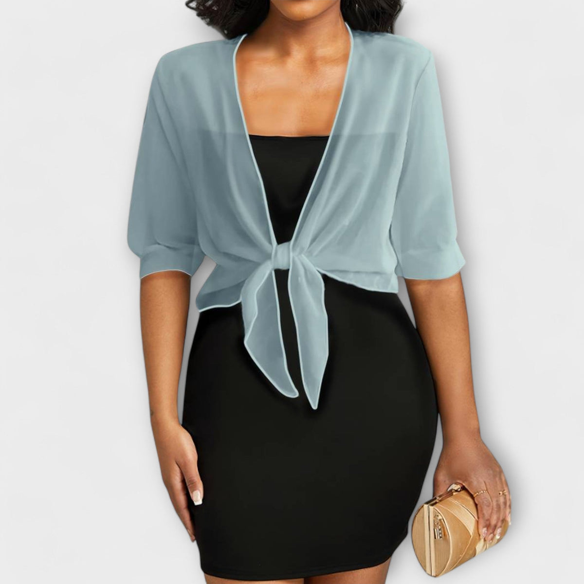 Olivia - Blusa con escote abierto
